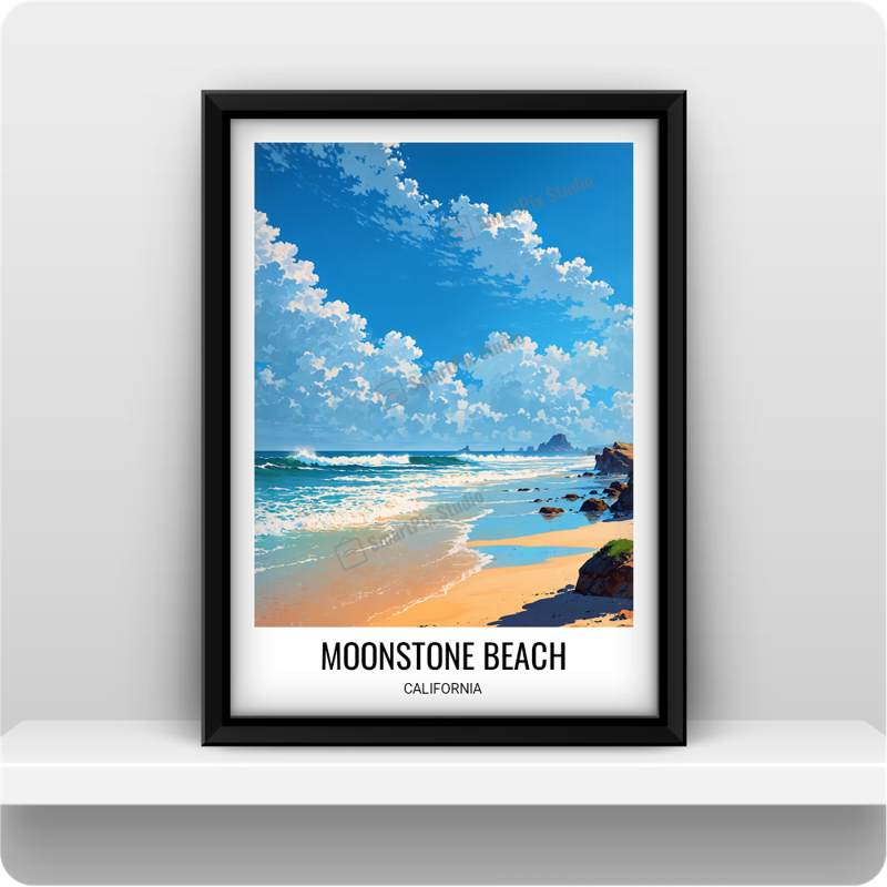 Moonstone Beach, California, US