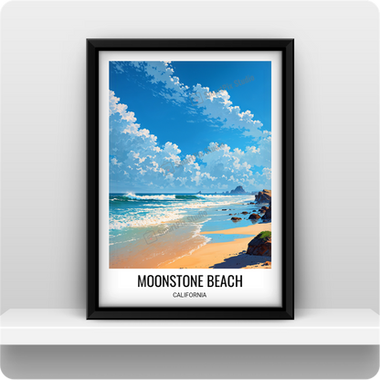 Moonstone Beach, California, US