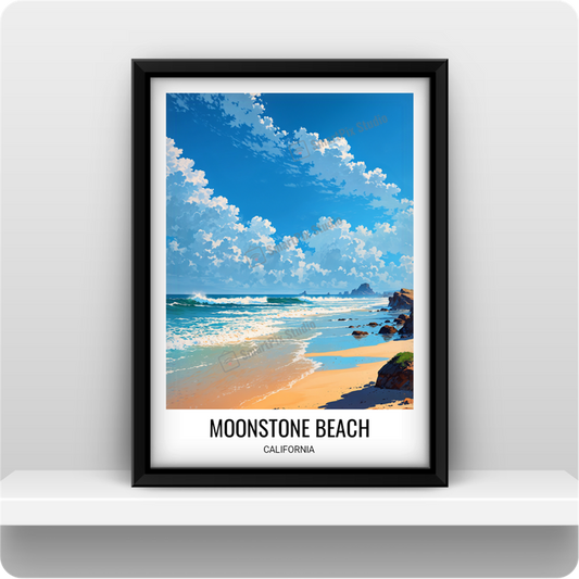 Moonstone Beach, California, US