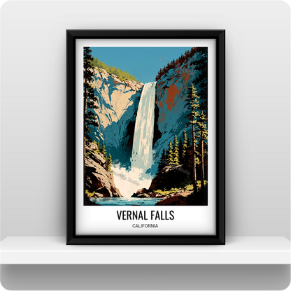 Vernal Falls, California, US