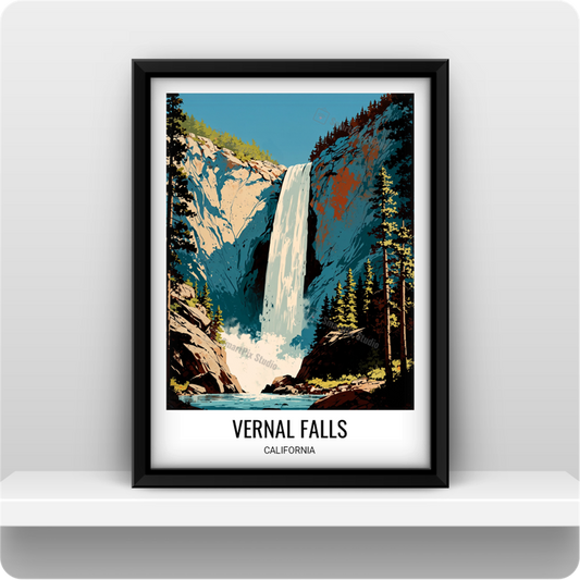 Vernal Falls, California, US