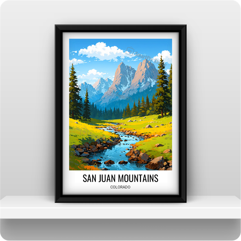 San Juan Mountains, Colorado, US