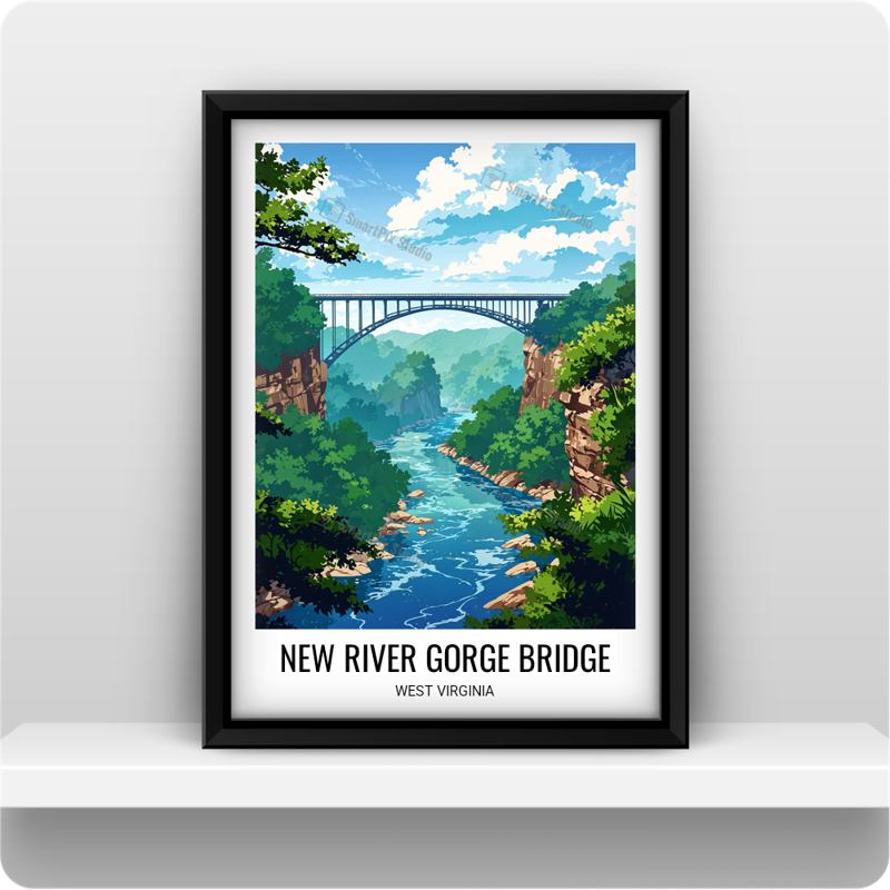 New River Gorge Bridge, West Virginia, US