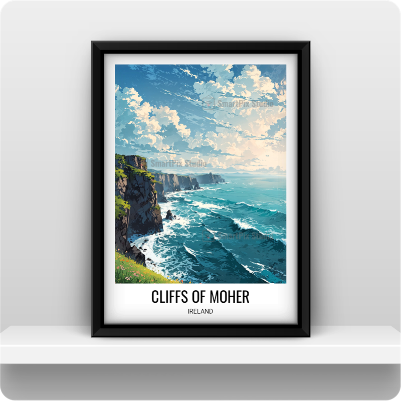 Cliffs of Moher, Iceland, Europe