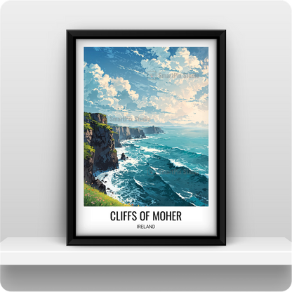 Cliffs of Moher, Iceland, Europe