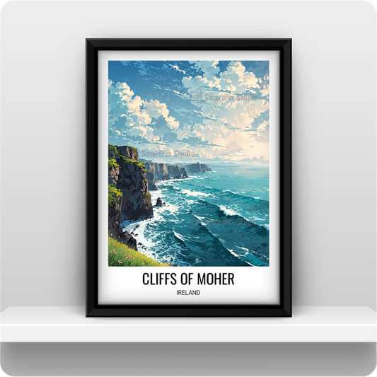Cliffs of Moher, Iceland, Europe
