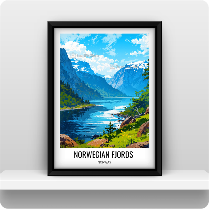 Norwegian Fjords, Norway, Europe