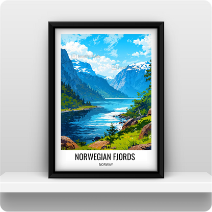 Norwegian Fjords, Norway, Europe