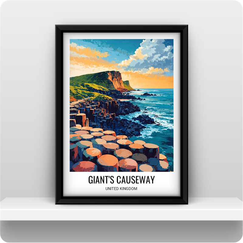 Giant's Causeway, United Kingdom UK, Europe