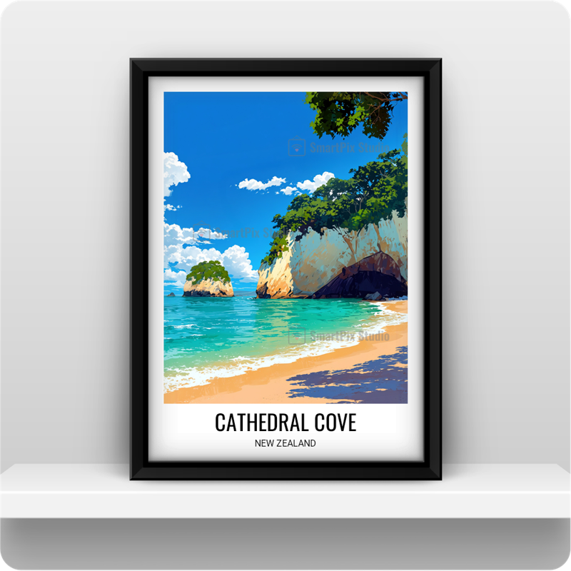Cathedral Cove, New Zealand, Asia & Oceania