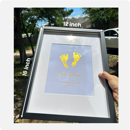 Baby Footprint Keepsake
